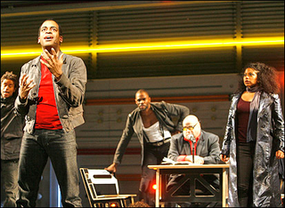 The Broadway cast of Passing Strange (Playbill)